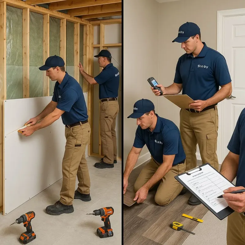 Repairs and Reconstruction process in Falcon Lake Estates, TX